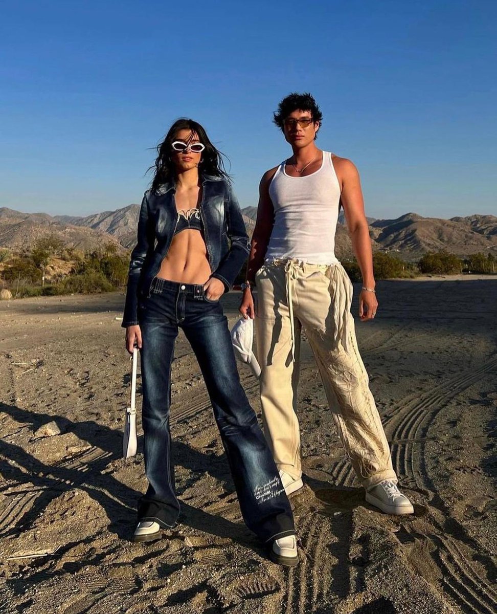 ohpolly's tweet photo. A duo we didn’t know we needed🔥 Dixie D’Amelio &amp; Patrick Ta came to slay #Coachella ❤️‍🔥
What do you think of the festival fits so far?👀

Get your Festival outfit here https://t.co/M5zmsb4DM6 https://t.co/jUqCC1YHpL