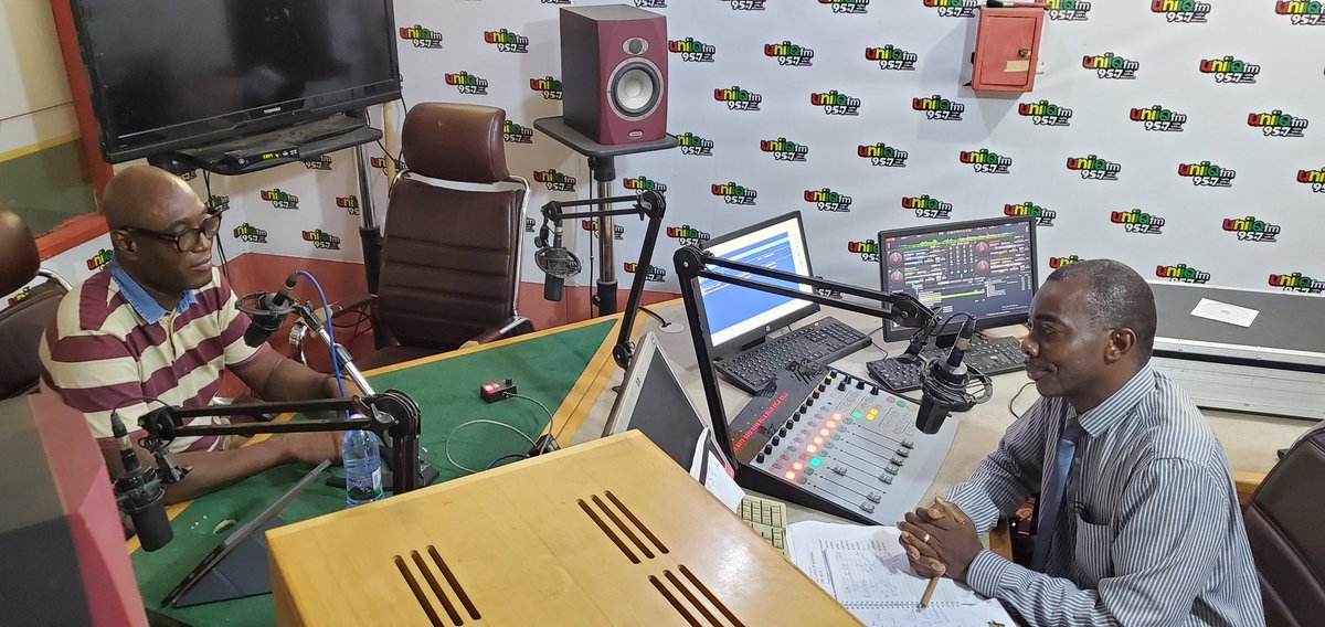 kobengkyereh's tweet photo. It was another engaging week on programs.On #DevelopmentFootprints @Uniiqfm it was a deep dive wth President, Gh Agricultural Chamber of Commerce @Philipabayori. To him if we've gone by AU #MaputoDeclaration there'll be less reliance on foreign sources
#SDGs
@IFAD @_AfricanUnion https://t.co/JNyQVH2k15