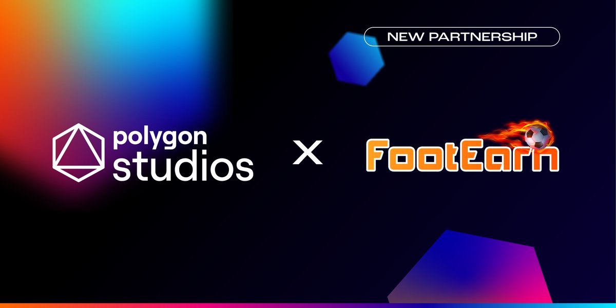 FootEarn's tweet photo. 🤝PARTNERSHIP ANNOUNCEMENT🤝

🎉We are teaming up with @0xPolygon 🎉

Polygon Studios is the Gaming and NFT arm of Polygon focused on growing the global Blockchain Gaming.
👉You can join here for more information: https://t.co/HV981UUn93  
#footearn #footearnnft #footearngame https://t.co/tq6AhrxVls