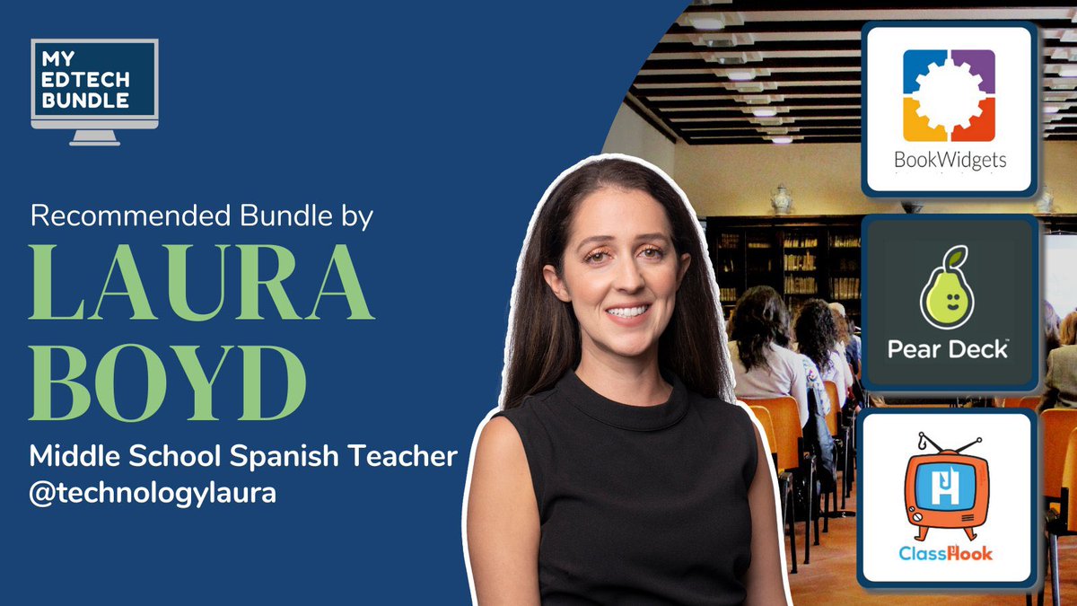 Laura (@technologylaura) on Twitter photo If you're trying to decide which tools to choose from myedtechbundle.com, #edtech expert <a href="/technologylaura/">Laura</a> gave us her recommended bundle!
<a href="/ibookwidgets/">BookWidgets</a>, @Classhook & <a href="/PearDeck/">Pear Deck Learning</a>
#TEACHers <a href="/KyleNiemis/">Kyle Niemis</a> If you're trying to decide which tools to choose from myedtechbundle.com, #edtech expert <a href="/technologylaura/">Laura</a> gave us her recommended bundle!
<a href="/ibookwidgets/">BookWidgets</a>, @Classhook & <a href="/PearDeck/">Pear Deck Learning</a>
#TEACHers <a href="/KyleNiemis/">Kyle Niemis</a>
