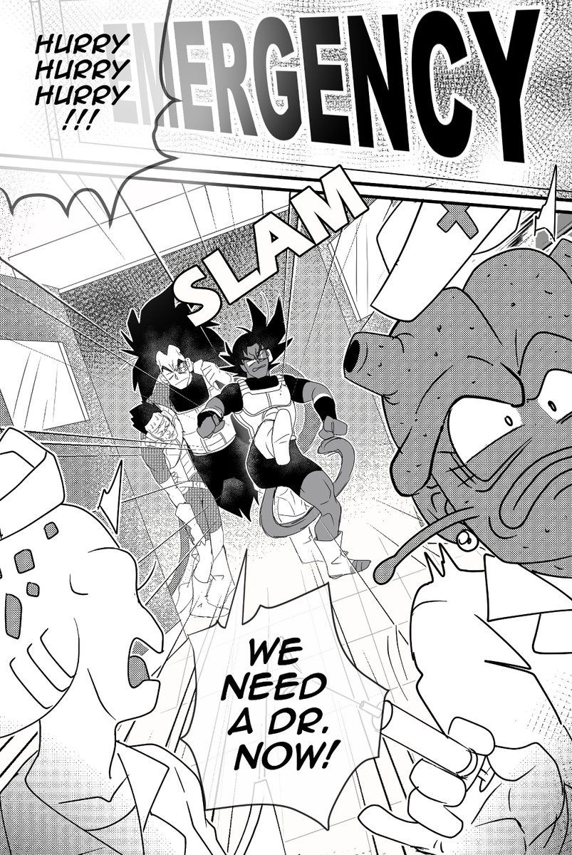 Team work!💪
#dragonball 