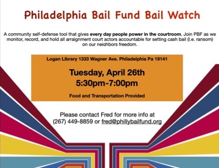 The <a href="/phillybailfund/">Philadelphia Bail Fund</a> is hosting a bail fund training on April 21st! RSVP here: actionnetwork.org/events/bail-fu…