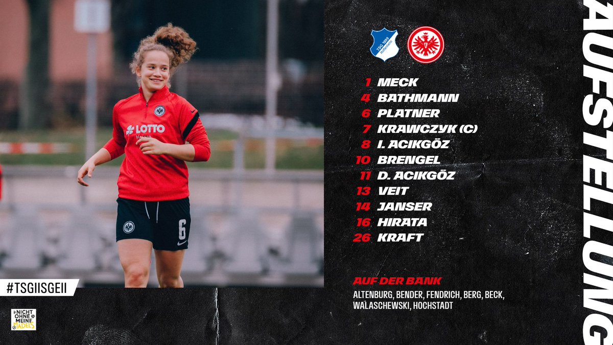 EintrachtFrauen's tweet photo. Abpfiff in Frankfurt - Anpfiff in Hoffenheim 🙌

So starten unsere Zweitliga-Frauen bei der @FrauenTSG II 👇

#SGE #EintrachtFrauen #NichtOhneMeineMädels #kommadie #2FBL #TSGIISGEII https://t.co/pUNoFJ2pHv