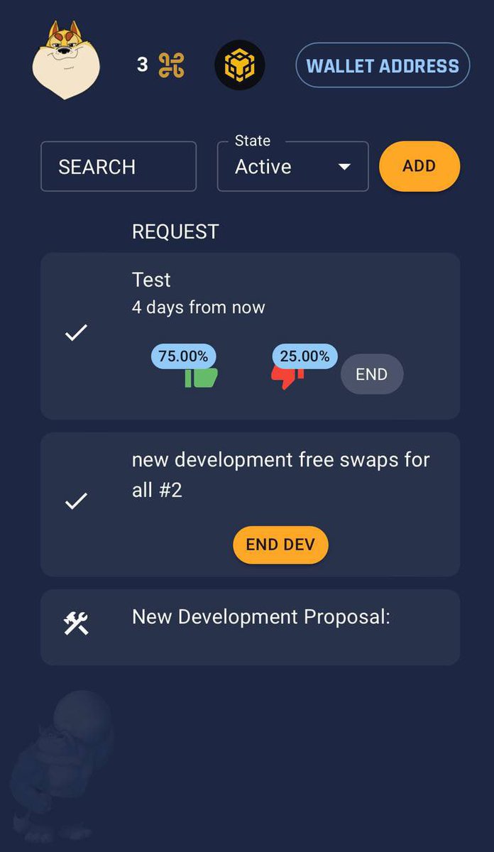 $BIG JUST LOOKS HUGE🧙‍♂️

🪄#BIGSHIBAINU is the word 🗳 check the testing UI for the voting process ⚡️

#JUSTDAOIT #Massive #HUGE #NFT #DAO #community #Project #web3 #UI #Metaverse #realworldcrypto #ETH