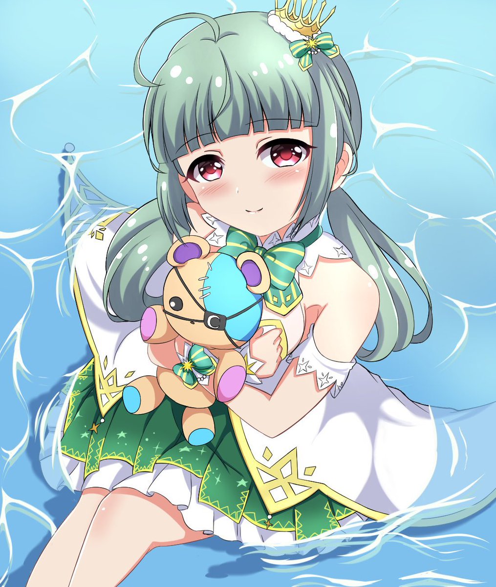 #バトガ7周年
 #バトルガールハイスクール 

バトガ7周年との事で過去にサドネ誕生日で描いたイラストを載せます 