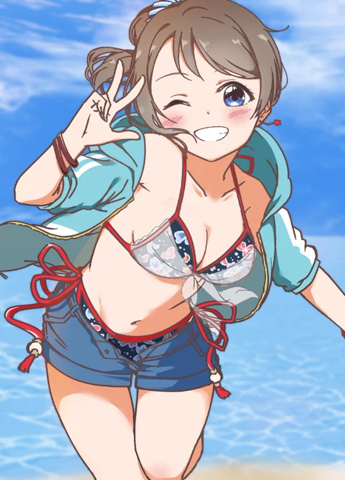 曜ちゃんお誕生日おめでとうございます⚓
過去絵だけどお祝いです🎊🎊🎊
#渡辺曜生誕祭2022 
