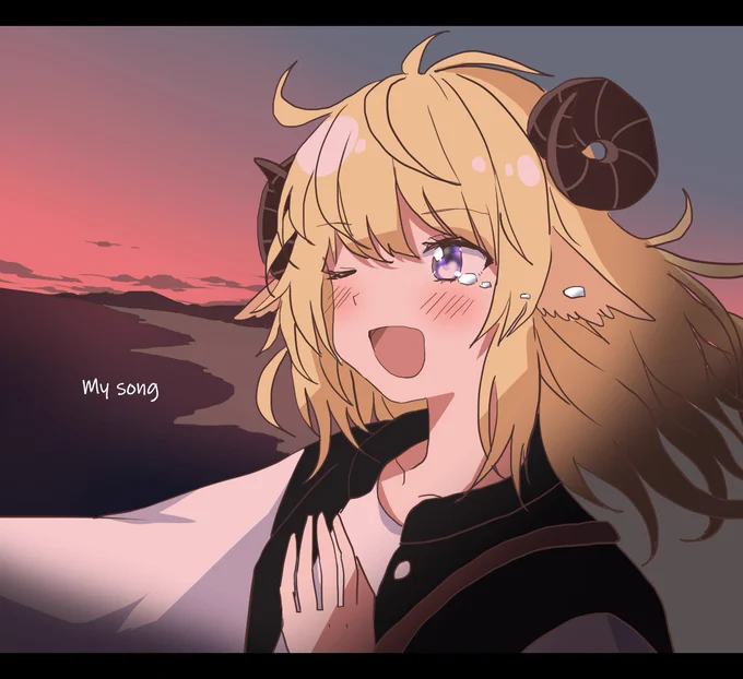 My song / 角巻わため #ホロメンワンドロ416 