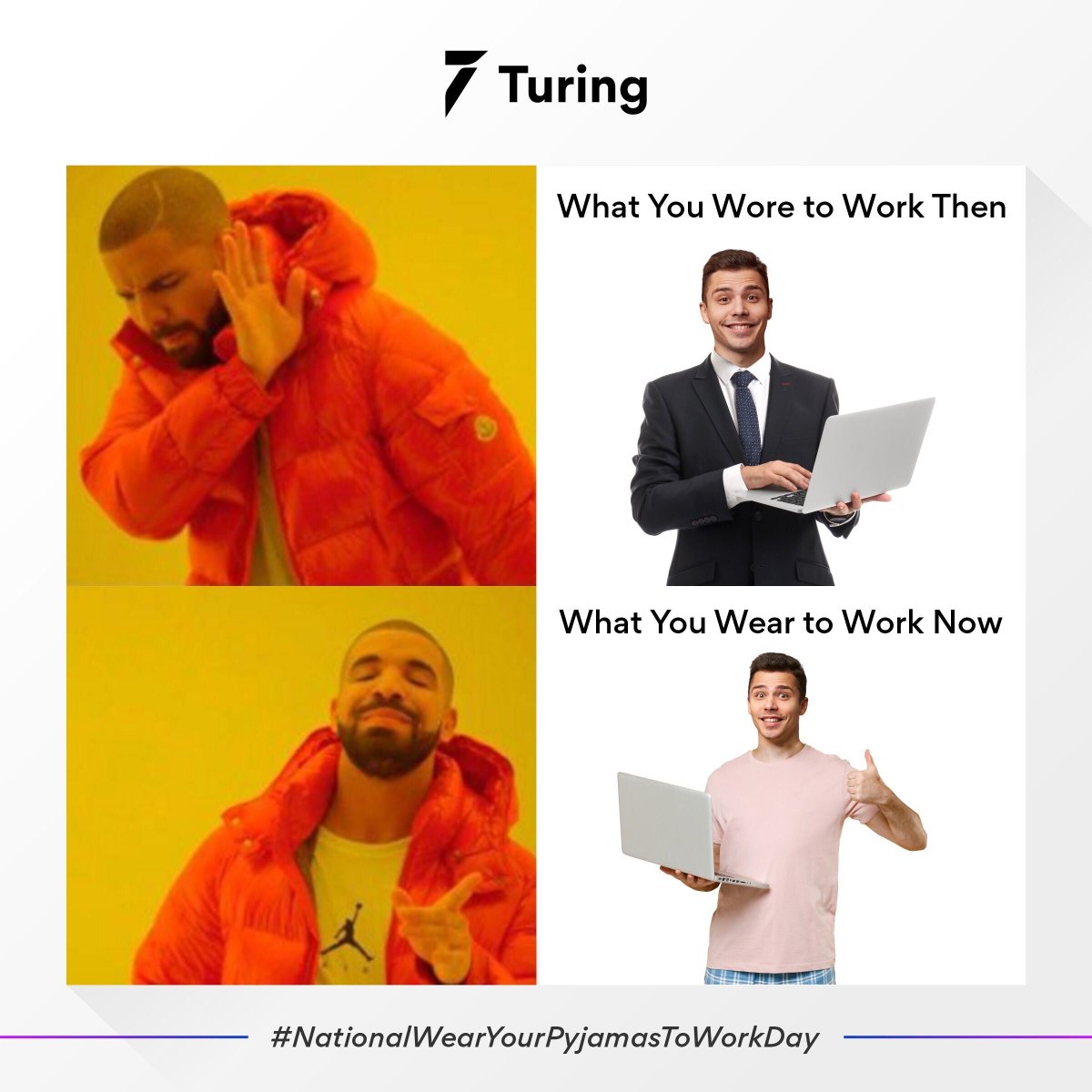 turingcom's tweet photo. At Turing, everyday is #WearYourPyjamasToWorkDay! 😁 https://t.co/rPFYkK2z7S