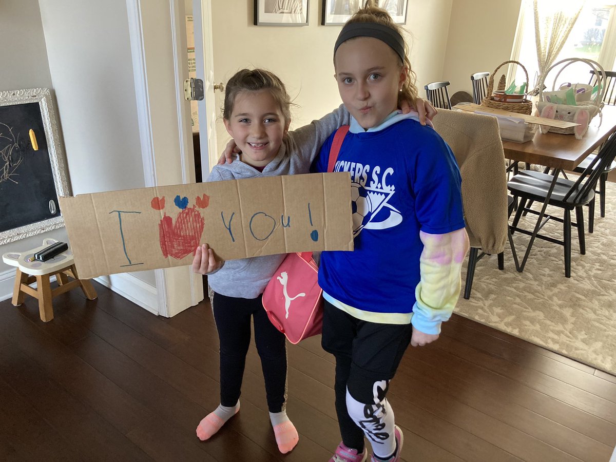 coacheimer's tweet photo. 1st spring soccer game for Gwen today! #FutureBlackhawk https://t.co/nz7WXYJFBr