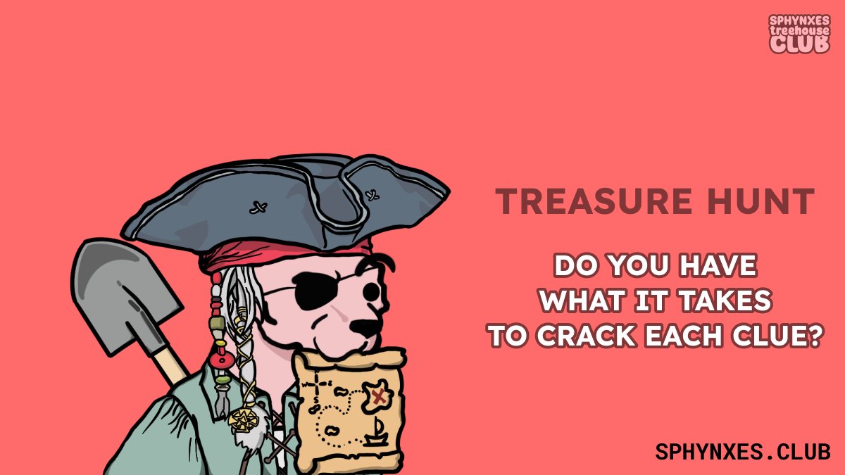 Hey fam,😺

We just shared another clue for the Treasure Hunt on Discord.🔍
 
For those of you that haven’t joined us yet, we welcome you on Discord where you can find more details on how you can participate and win 2 EGLD.

discord.gg/xgMZB43HST

#NFTCommunity #Elrond #NFTs