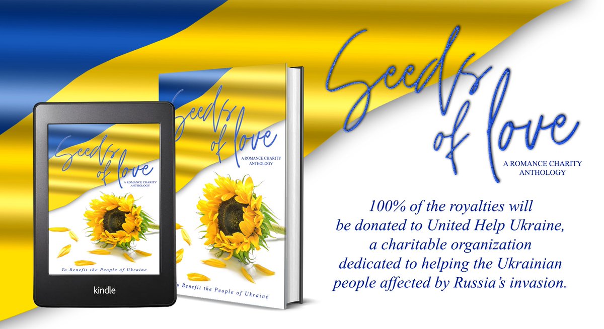 ♡ 𝗕𝗘 𝗧𝗛𝗘 𝗩𝗢𝗜𝗖𝗘 𝗢𝗙 𝗖𝗛𝗔𝗡𝗚𝗘! ♡
#SeedsOfLoveAnthology - 47 Participating Authors!
#SeedsOfLoveReleaseBlast #SeedsOfLove
#CharityAnthology #UnitedHelpUkraine
#ReadToday geni.us/SeedsOfLove
#HostedBy @TheNextStepPR
@Author_BrookeS