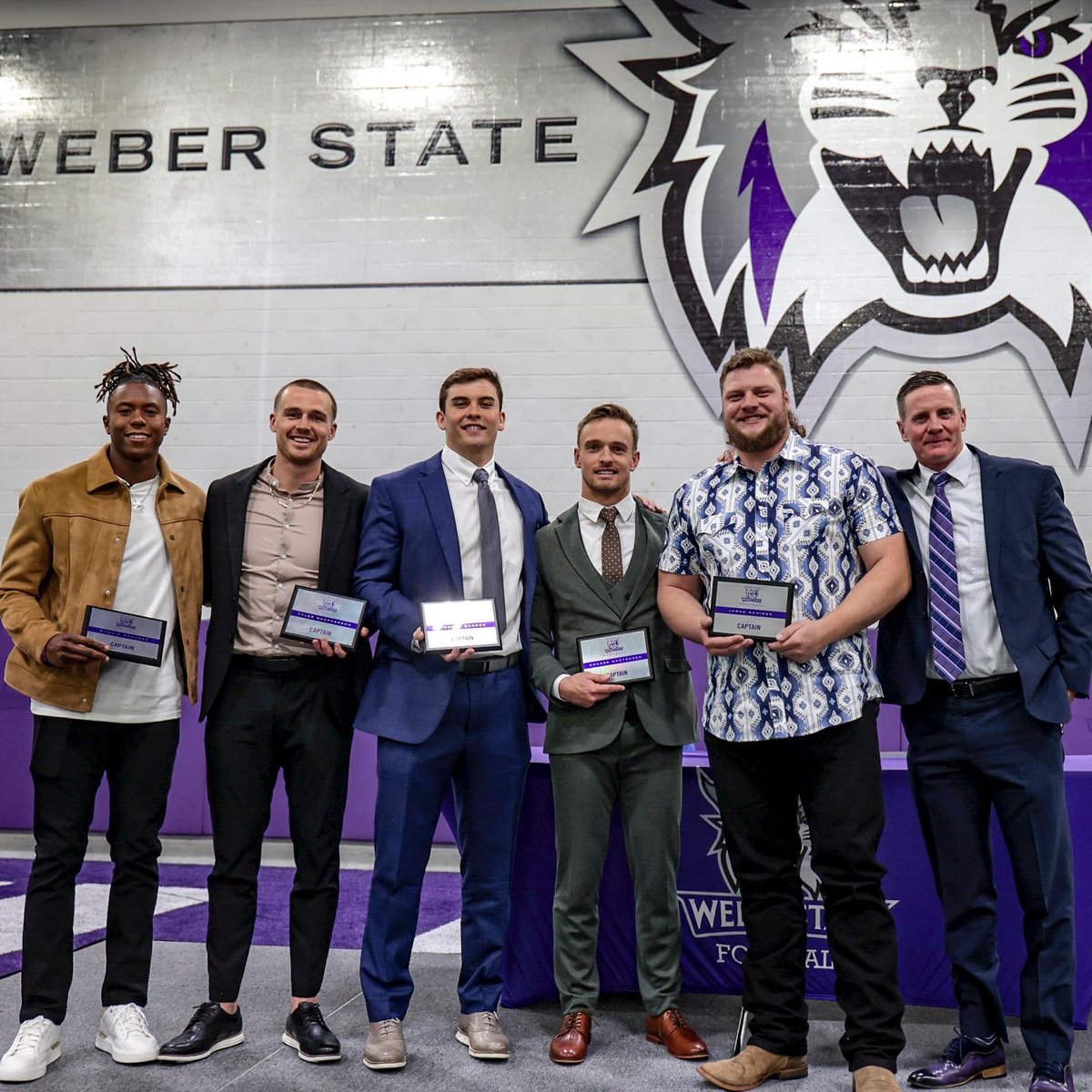 Just a few 📸from our football banquet honoring the success on the field and the winningest senior class in school history. 

#WeAreWeber
