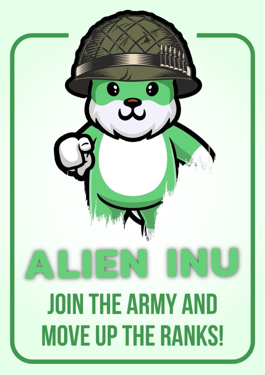 alieninuarmy's tweet photo. @davidgokhshtein Then you should be looking into Alien Inu! 
More renders coming soon 👽👽
$ALIEN @InuAlien 
Discord: https://t.co/17fAQUNmzW 
Website V3: https://t.co/xiGOPFPiP6 
Certik Audit: https://t.co/Qh6mUVanLi 
Gameplay footage: https://t.co/QSfkH95ZQ0
Telegram:  https://t.co/qmxNoGDzig https://t.co/goDYsSLxLH