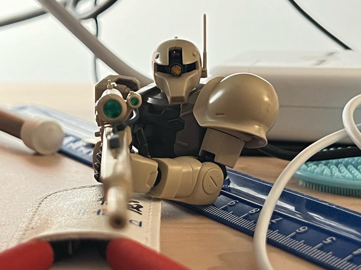 parasitize's tweet photo. Progress on the Zaku I Sniper
#gundam #gunpla #ガンプラ #ザク https://t.co/q8PRprgCa3