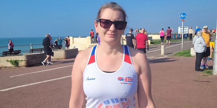 PB_runnerUK's tweet photo. NEW PB 🙌

Big congratulations to #PBrunner @MrsBrett1066 who ran a new parkrun PB at Hastings this morning 

🧡🖤 #PBrunner #hastingsparkrun 

https://t.co/EewCJ7nUEV https://t.co/Tb1k7EUxDc