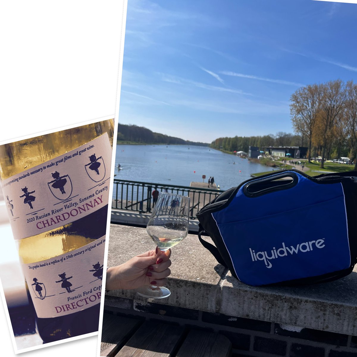 Spring in the Air! My favorite season of the year. Francis Ford Director’s Cut stayed cool thanks to <a href="/Liquidware/">Liquidware</a> #coolbag.
#YouBetterCallLiquidware