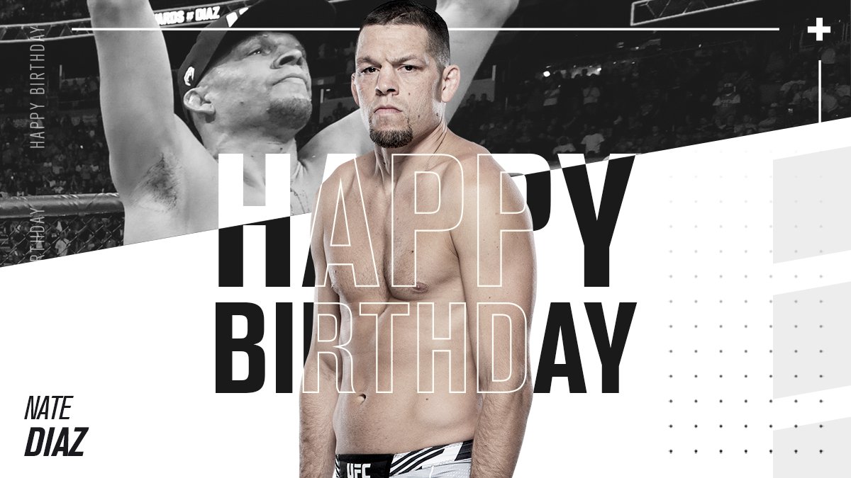 Join us in wishing <a href="/NateDiaz209/">Nathan Diaz</a> a Happy Birthday 🥳🎂