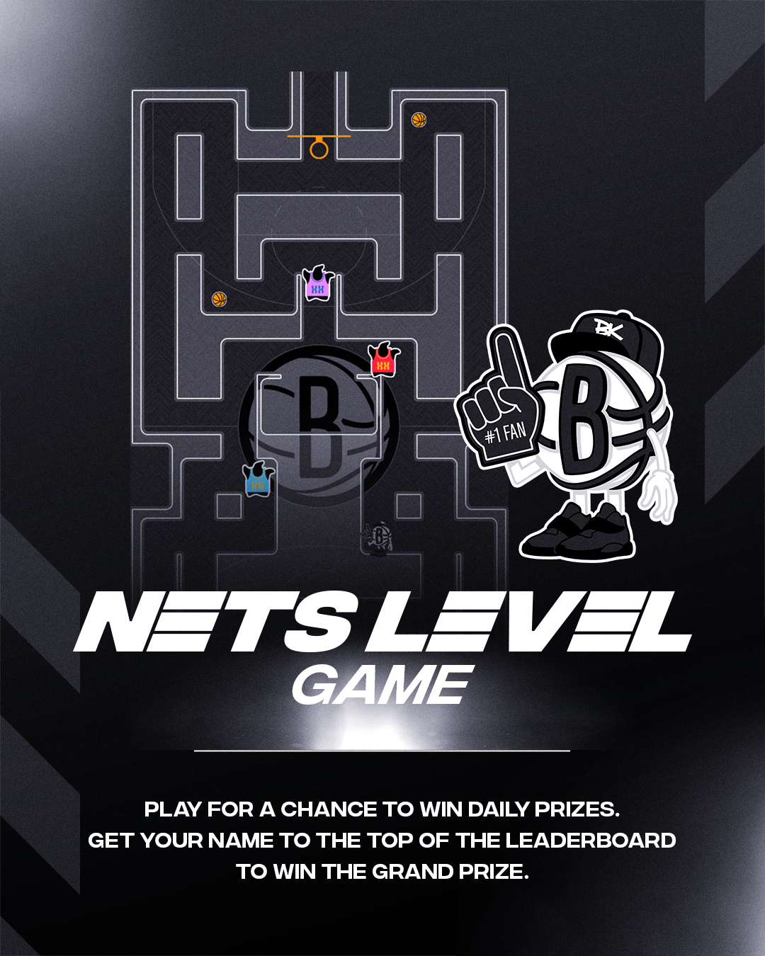 Brooklyn Nets on Twitter "Get your game on! Play the NetsLevel game