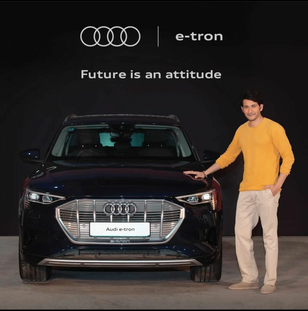 DHFMForeverMB's tweet photo. Dynamic inside and out ,The future is electric and we welcome @urstrulyMahesh To the. #AudiExperience
#FutureIsAnAttitude
#etronInIndia https://t.co/EX6x1bY3lt