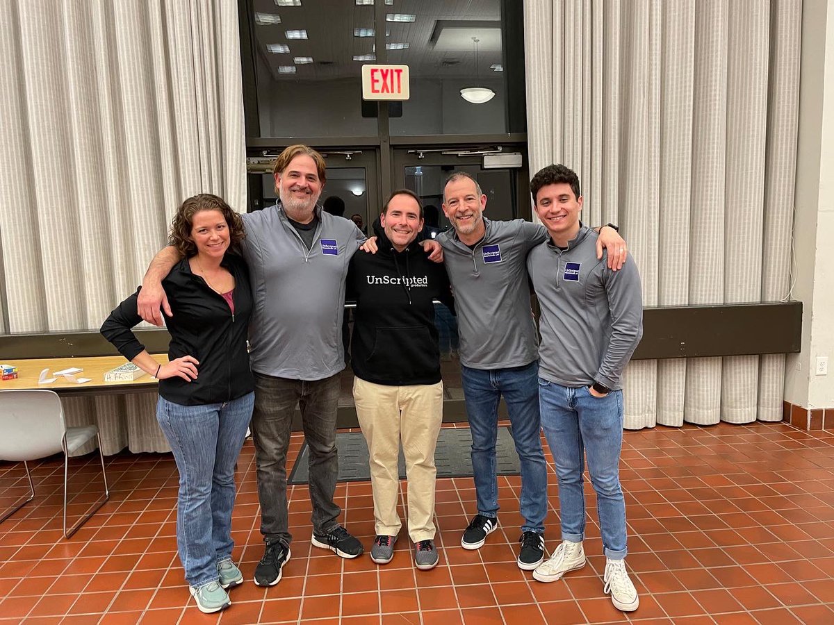 williamjdennis's tweet photo. It’s been a busy few weeks for @UnScriptedProd and #improv. Grateful for the opportunity to speak/lead/perform @RiderUniversity @Princeton and @nfa1920 https://t.co/vJMmelSEBM