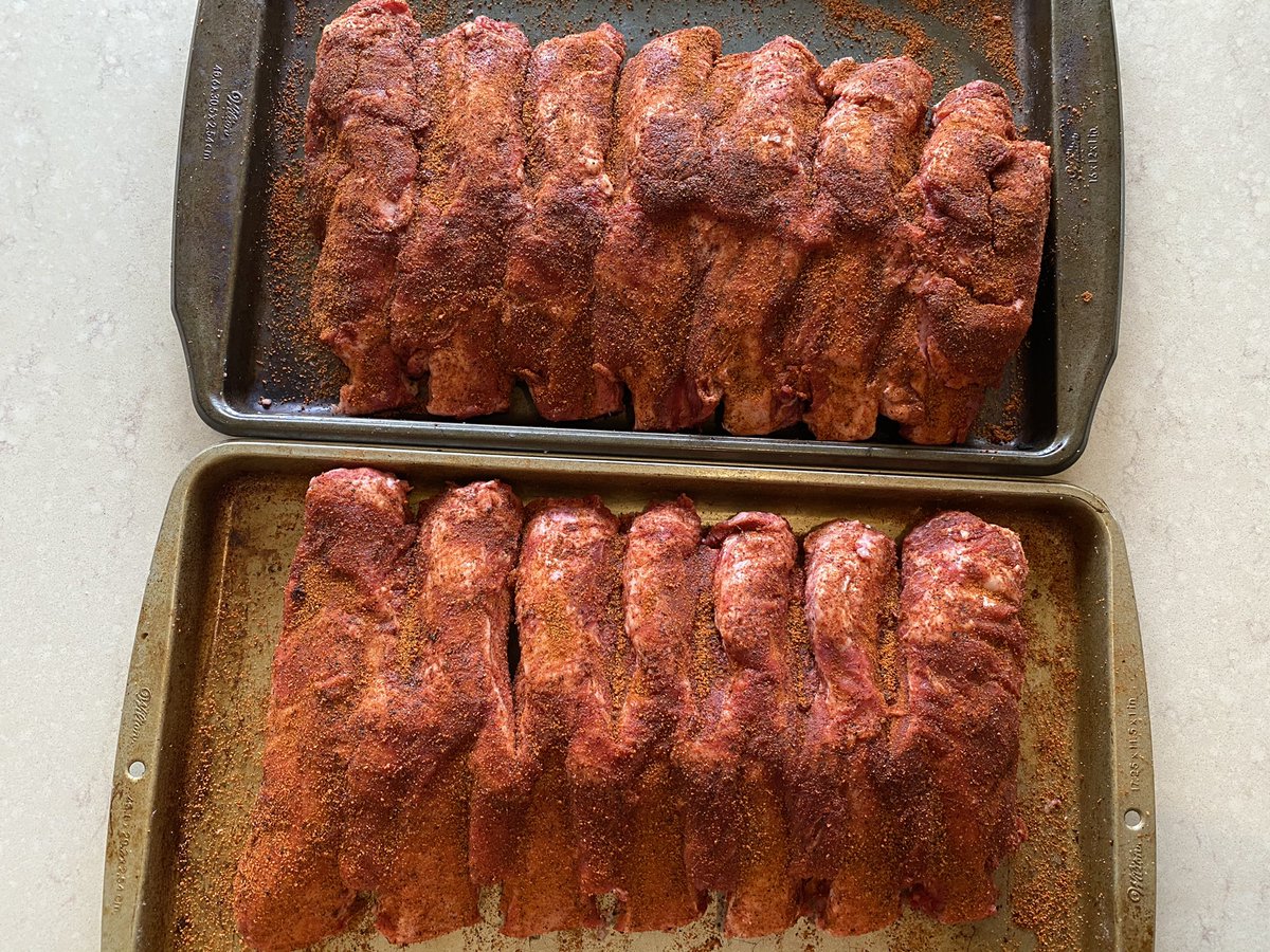 joshshiney's tweet photo. Dinosaur ribs (beef) for the holidays... 🦖
Looking forward to putting these on the smoker. 🔥💨🍖
#bbq #iowabeef https://t.co/M6J1q4T5i9