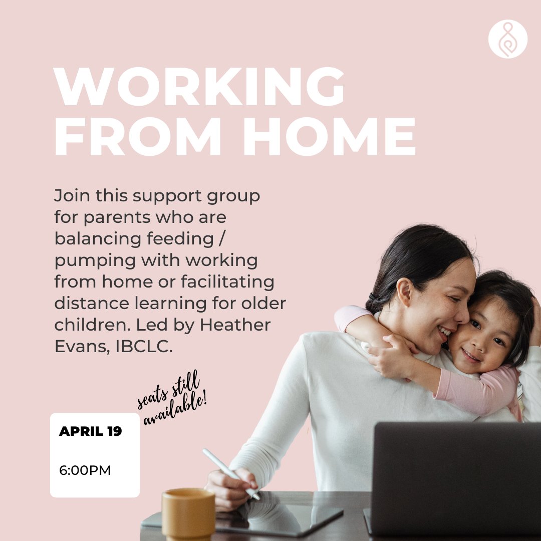 breastfeed_DC's tweet photo. Anxious about #workingfromhome after having a baby?Want to connect with other parents who are at similar points in their journey?

Don't miss our upcoming support group on Working from Home.

Register here ⬇️⬇️
https://t.co/OZ58GtbMoy https://t.co/8CGHBPJ50U