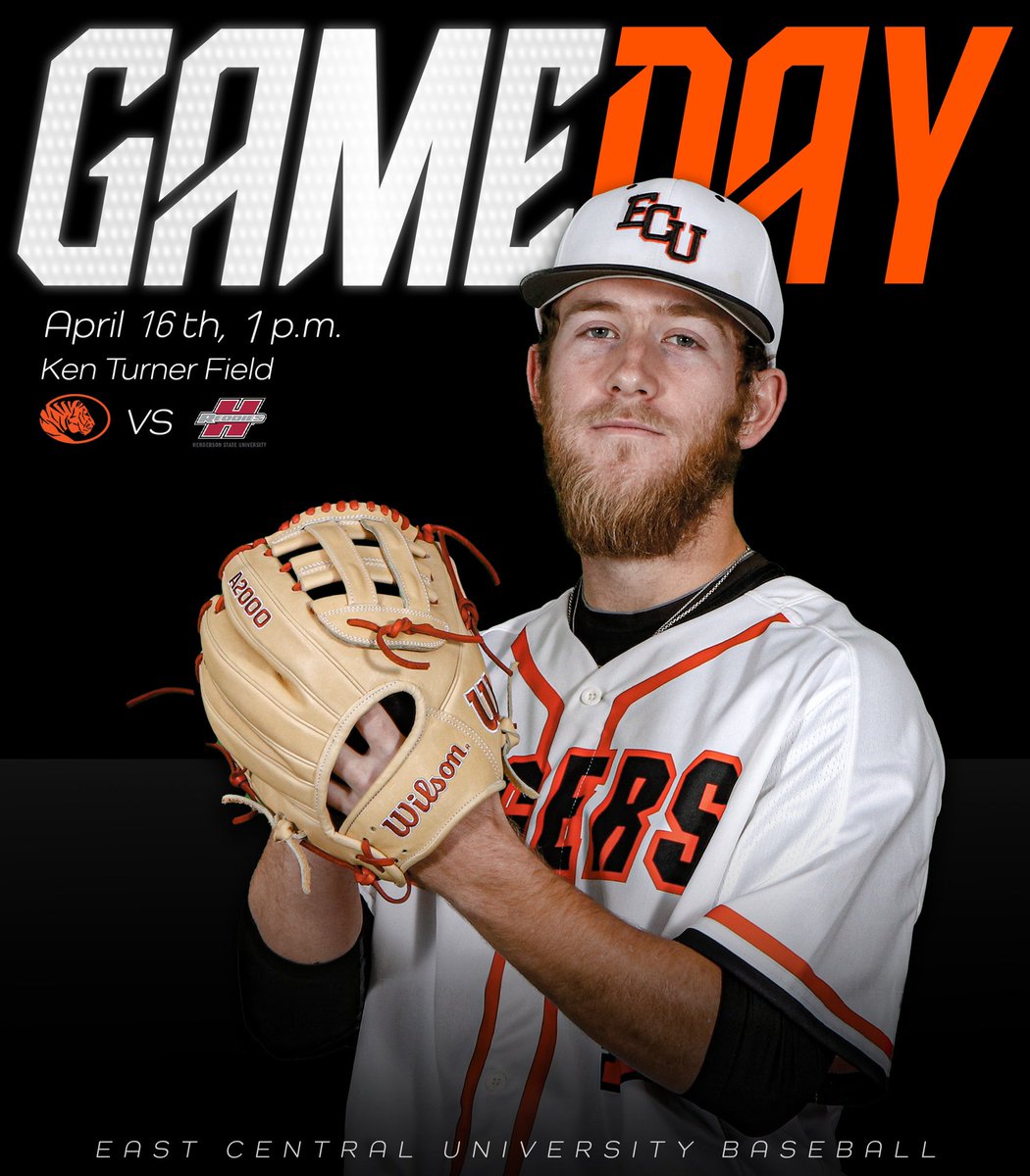 ECUTigersBSB's tweet photo. ⚾️ ITS GAME DAY ⚾️

🆚 Henderson State University 
⏰ 1 P.M
📍 Ken Turner Field | Ada, OK
🎥 https://t.co/LncD8lCup1
📊 https://t.co/jPd0MuezfI https://t.co/aFsynYdaVO