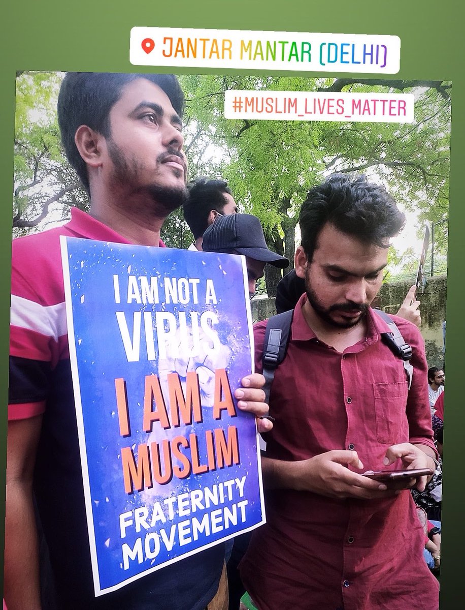 ferdousAMU's tweet photo. #MuslimGenocideInIndia 
#MuslimLivesMatter 
#ProtestON #JantarMantr https://t.co/WBQJgumcdi