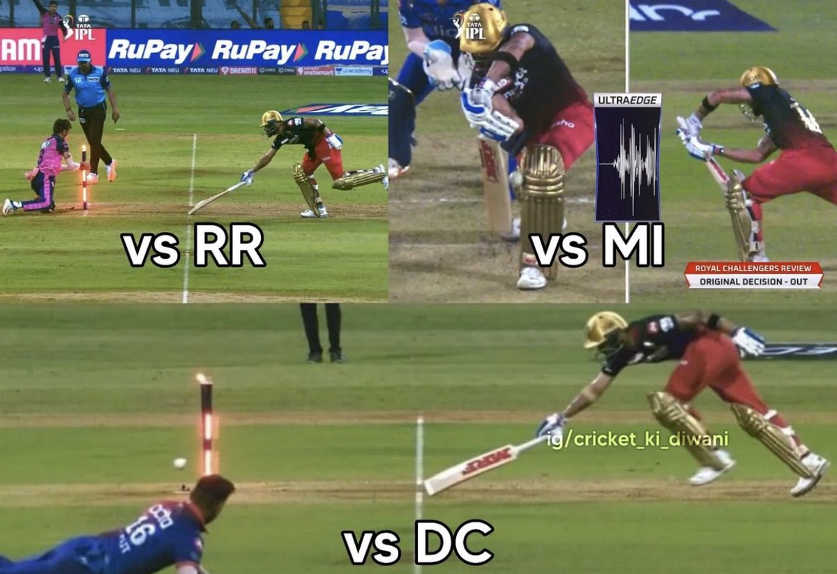 AnuragxCricket's tweet photo. Very Unlucky Virat Kohli These Days 😒🙏

Anywords for Him? 🥺

#DCvsRCB #dcvrcb #RCBvsDC #IPL2022 #ipl https://t.co/ngm9yrQ9dM