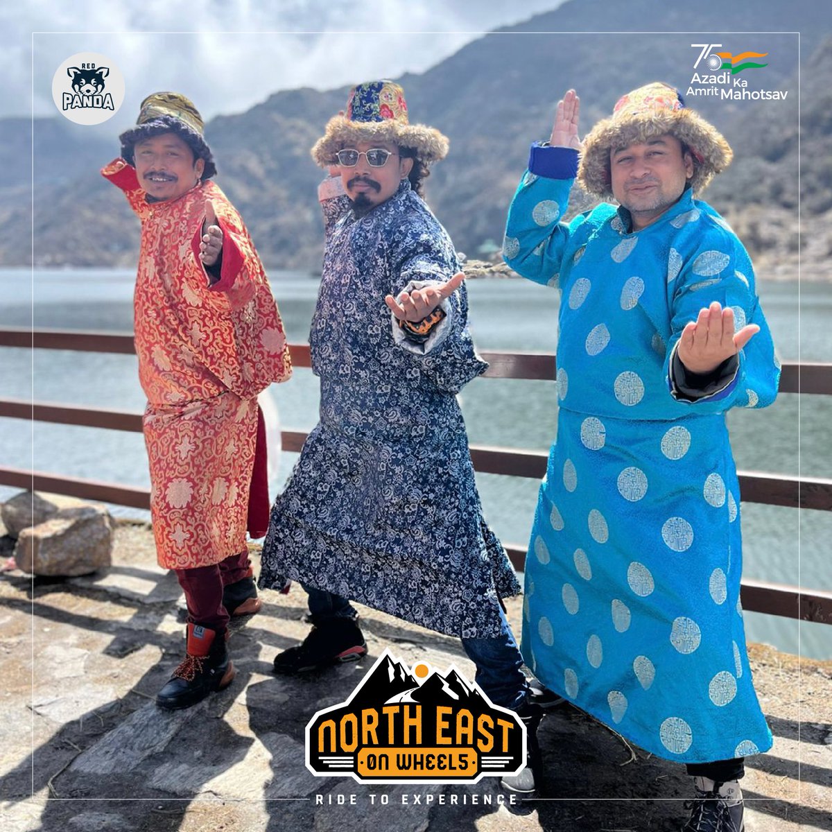 NEW_Expedition's tweet photo. Check out for more updates.
@incredibleindia @AmritMahotsav @MinOfCultureGoI @MDoNER_India
#Motorheads #NorthEastOnWheels #NewExpedition #ridetoexperience #readytoride #ridetonortheast #350ccBikes #BikingEvents #adventurethrill #exploration #expedition https://t.co/69YRa3BW3Y