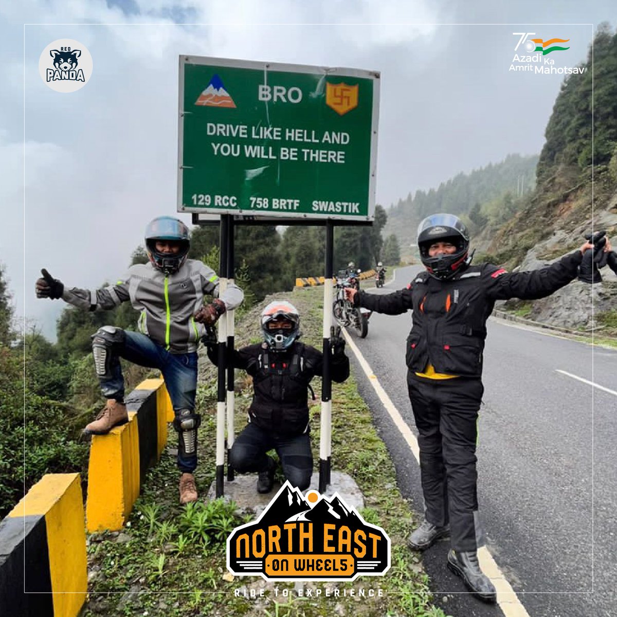 NEW_Expedition's tweet photo. Check out for more updates.
@incredibleindia @AmritMahotsav @MinOfCultureGoI @MDoNER_India
#Motorheads #NorthEastOnWheels #NewExpedition #ridetoexperience #readytoride #ridetonortheast #350ccBikes #BikingEvents #adventurethrill #exploration #expedition https://t.co/69YRa3BW3Y