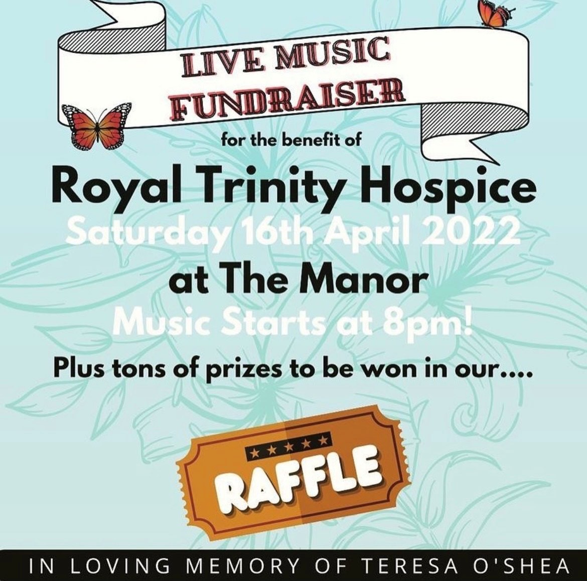 Tonight is @themanortooting's big fundraiser for Trinity! The incredible Louis and team are putting on a fantastic evening of live music with huge prizes to be won 🎉 📆Tonight from 7pm 📍The Manor, 196 Tooting High Street, SW17 0SF You can donate here: justgiving.com/fundraising/Ma…