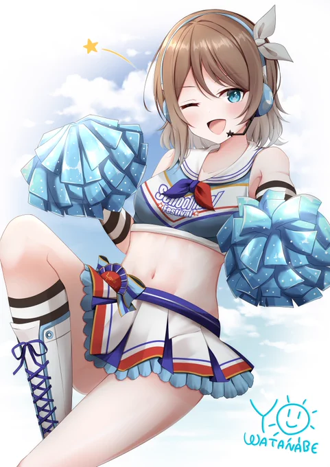 おめでとう～!🎉🎉🎉🎉🎉🥳🥳🥳🥳🥳⚓️⚓️⚓️⚓️⚓️ 
#渡辺曜生誕祭2022 