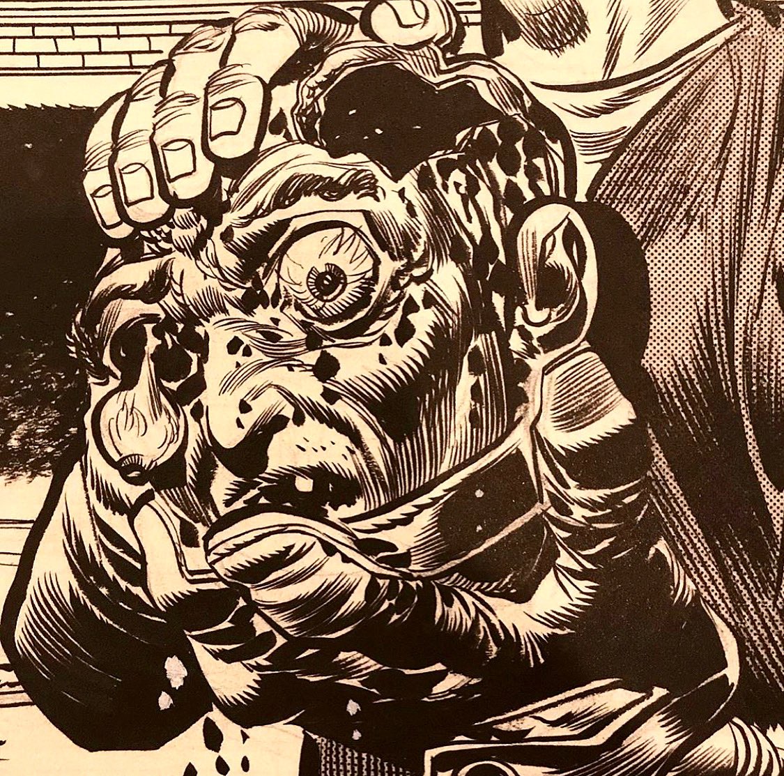 eccomics's tweet photo. Foul play! 

Art by Jack Davis. https://t.co/6mZOA4f641