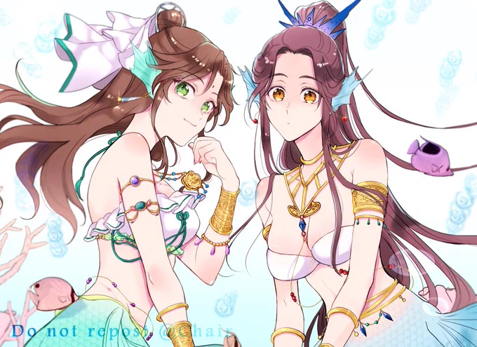 小さくなっちゃったので顔周りの大きいの(おっぱい頑張ったので…)。あと海賊花花、髪がいつもよりふわふわな気がする。可愛い。 