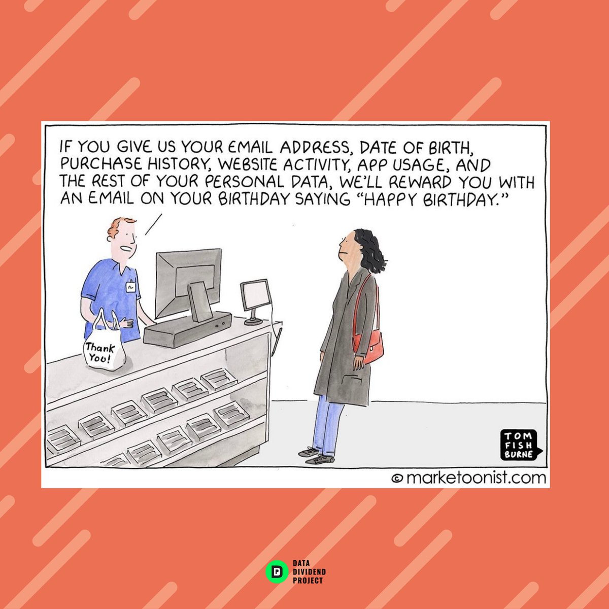 ddpforall's tweet image. Most companies just expect you to give them all your information with nothing in return. 

At DDP we are planning for a world where we&apos;re the ones who own our data, and reveal it to companies if and when WE choose. 

Join #ddpforall @ddpforall