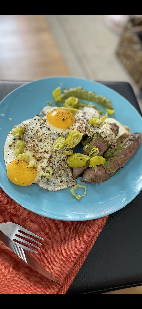 Now onto Greek #steak and #eggs #meatdayeats #cheatdayeats #homemade #meatlife 🇬🇷