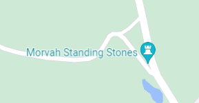 Tim_Hannigan's tweet image. I just noticed that something called &quot;Morvah Standing Stones&quot; now features on Google Maps, complete with visitor reviews. I&apos;m rather delighted about this, because the &quot;forgotten people of the past&quot; who built it were Terry Davey and his front-loader, in the late 1990s.