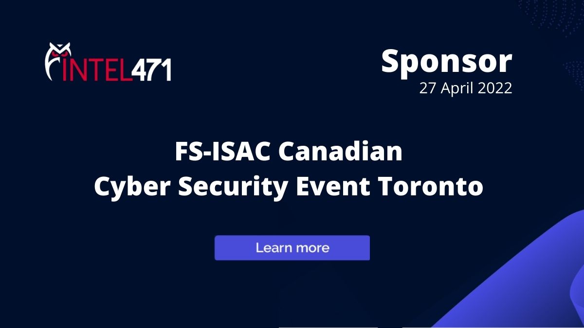 Our team will be on-site sponsoring <a href="/FSISAC/">FS-ISAC</a> Canadian Cyber Security Event in Toronto, Canada. Reach out to meet with the team &amp; let's work together to ensure Canada’s #cybersecurity framework is strong, continuously maturing, &amp; remains resilient. hubs.la/Q017XLG_0