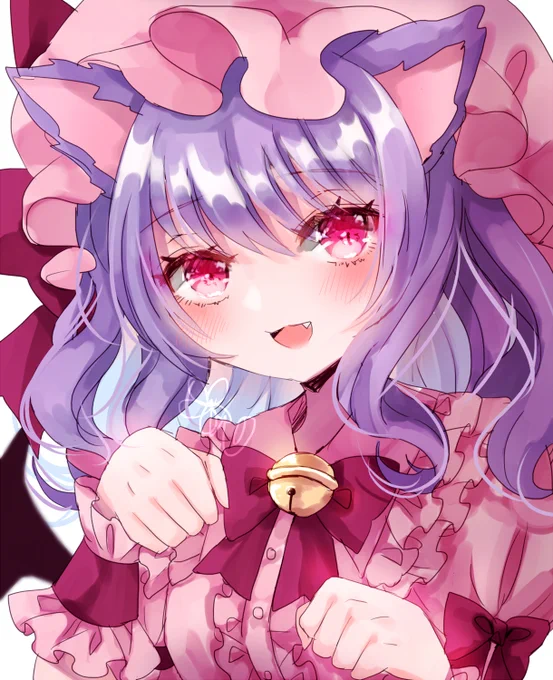 ねこれみりあ #東方 #東方Project #レミリア・スカーレット https://t.co/kkWN5laC0D 