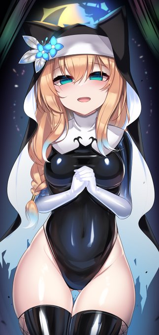 ブルアカの敬虔で誠実なシスターマリーがユスティナ聖徒会に魅入られ取り込まれてしまうなんて 