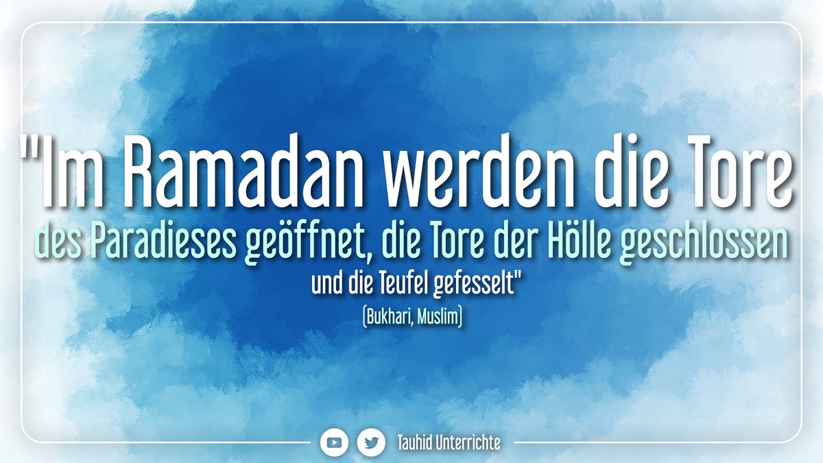 Tauhid Unterrichte (@tauhidde_) on Twitter photo 