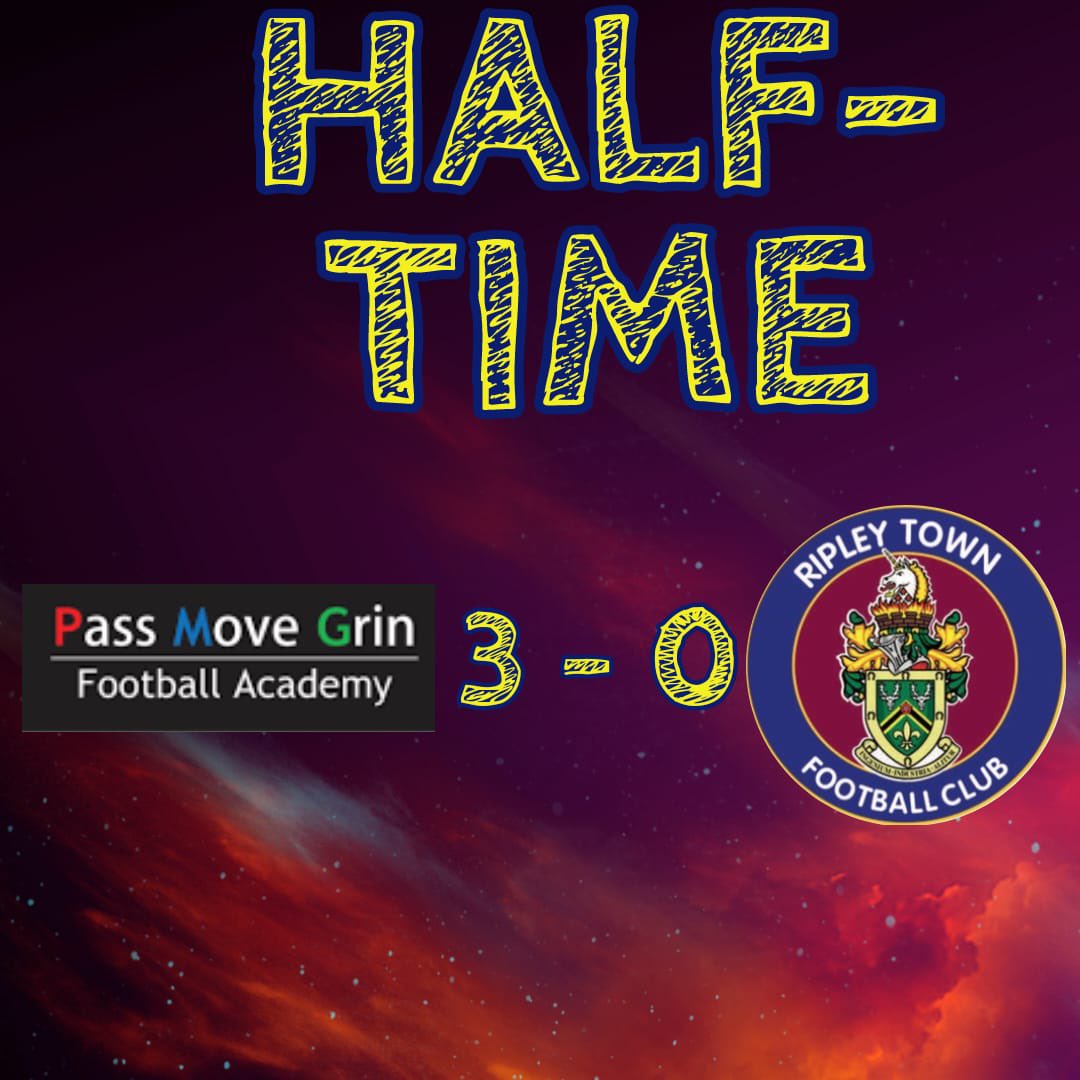 HT: PMG Academy 3-0 Ripley Town. 

Miserable to say the least.