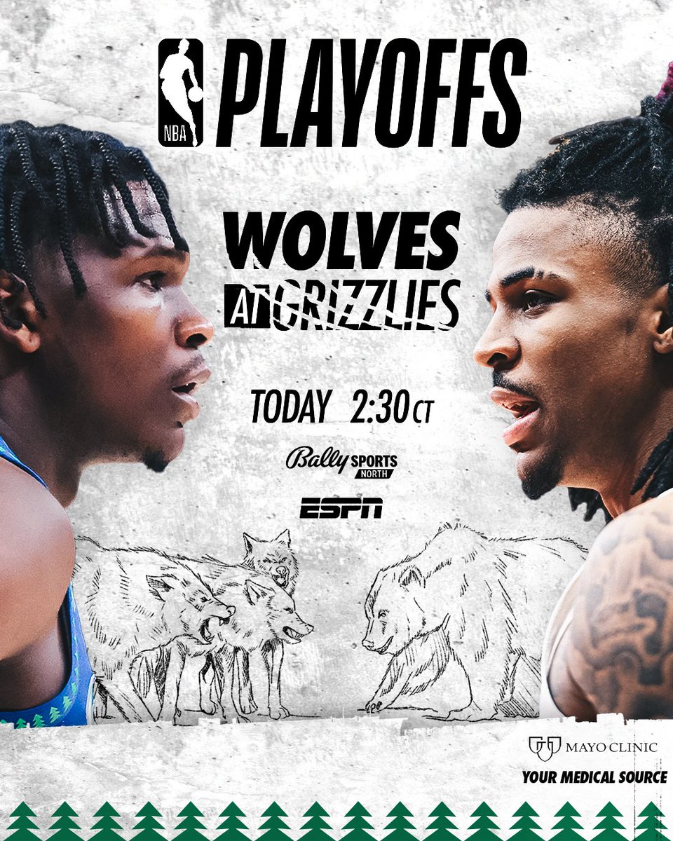 RT IF YOU ARE READY 🐺🐺🐺

#NBAPlayoffs | #WolvesBack