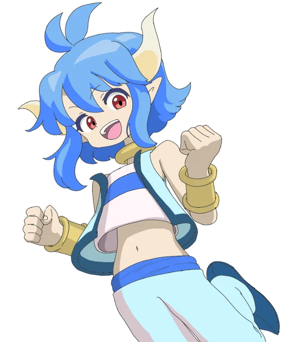 めごちもさんに頼まれて描いた、ぷよぷよのジャァーン。 