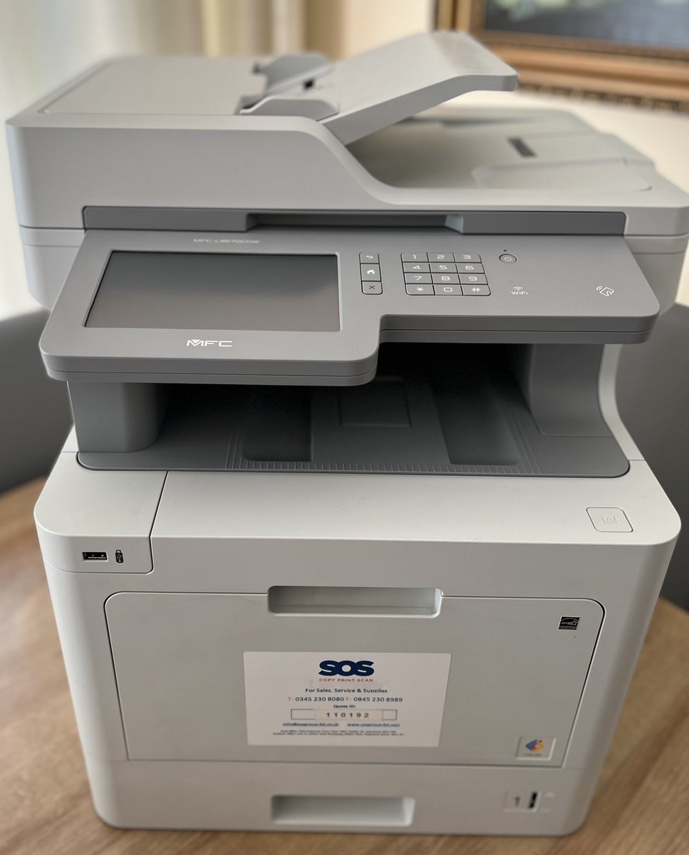 NealemStephens's tweet image. So excited to receive our #SBSwinner competition printer. Thank you brilliant @SOSGroupLtd. Excellent service. An absolute pleasure to do business with these professionals. Now to get scanning! 🙌🗄#SOSGroup  #OfficeEquipment #OfficeSystems #CopyPrintScan #WorkplaceSolutions