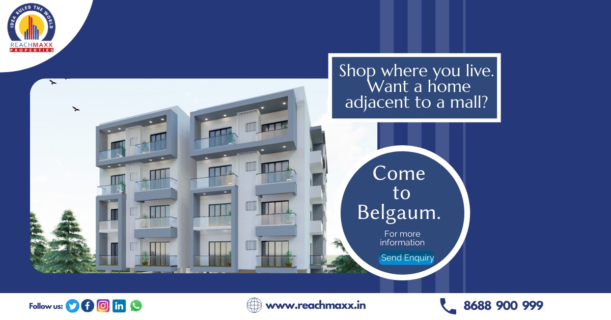 Best shopping happens when you're close to the mall, With this project it's possible. Get started reachmaxx.in
.
.
#Reachmaxx #Reachmaxxproperties #Properties #Realestatelndia #RealestateHubli #HubliDharwad #Hubli #RealestateKarnataka #Karnataka #Commercialcomplex