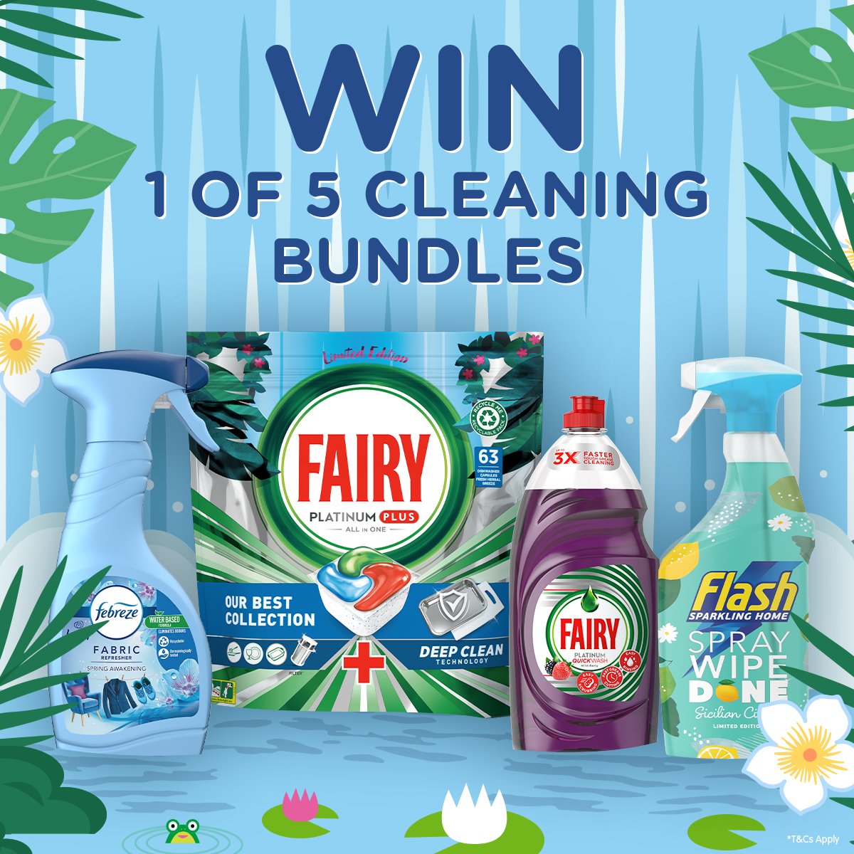 bmstores's tweet photo. 💧#COMPETITION TIME-ENDS SOON💧

@PGUK have launched this new limited edition #WaterlilyWave range and we're giving away FIVE chances to win a bundle! Grab them in store from £1.99 💃!

For a chance to #WIN, simply 

1) FLW
2) RT 
3) COMMENT #BMWaterLily!

Comp ends 9am 20/4/22 https://t.co/6QxJuMon8Y
