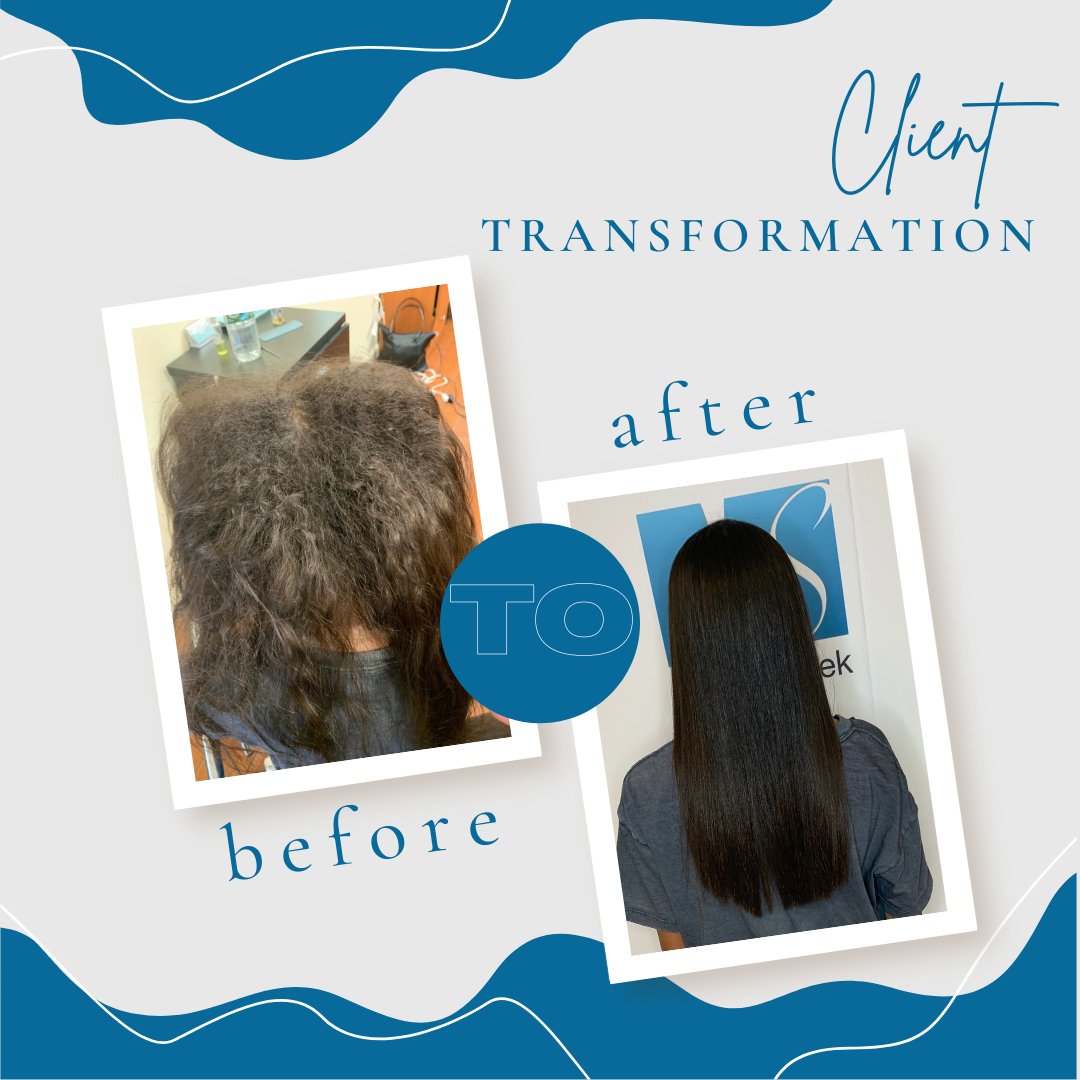 Looking for bolder curls or straighter hair? This treatment gives smooth, shiny, and sleek results lasting up to six months! ✨
#hairgoals #hairtok #healthyhair #modernhairsalon #keratin #hairstylist #hairdresser #hairinspo  #brazilianblowout #karen #blowout #haircut #highlights