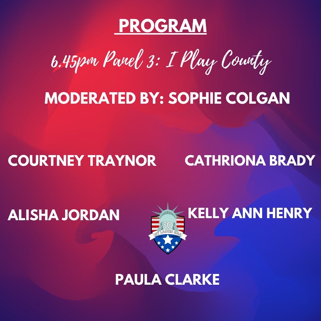 NYLadiesGAA's tweet photo. VIRTUAL LINK below! Join us in 2 hours to celebrate 30 Years of NY Ladies Gaelic Football #Empoweringwomen Event:

https://t.co/IZNBJeNwTv

Join us from wherever you are!🌎

@HerSportDotIE @LadiesFootball @officialgaa @NewYorkGAA @NYIrishCenter @ManhattanGaels @Aisling_Irish https://t.co/c5jloadiAC